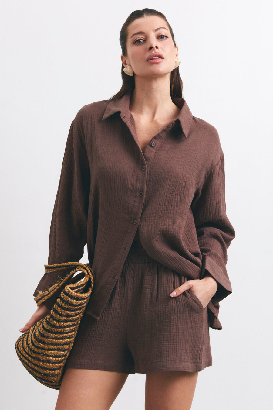NEW Brown Soft Cotton Set - SOLMAR