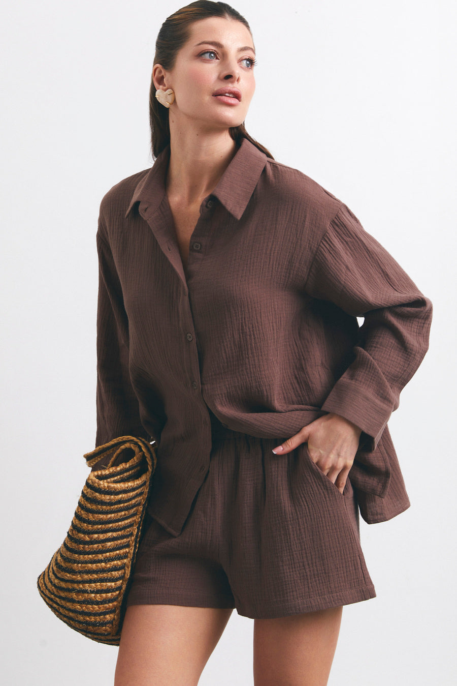 NEW Brown Soft Cotton Set - SOLMAR