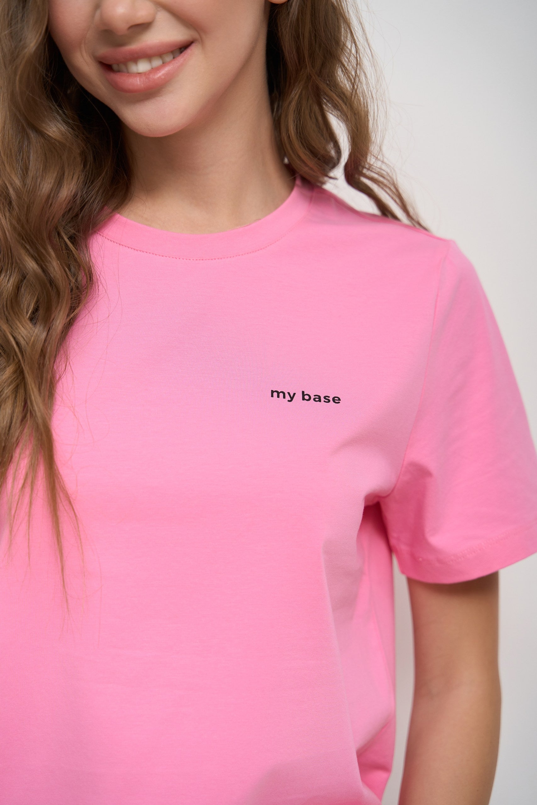 Pink Basic T-Shirt - SOLMAR