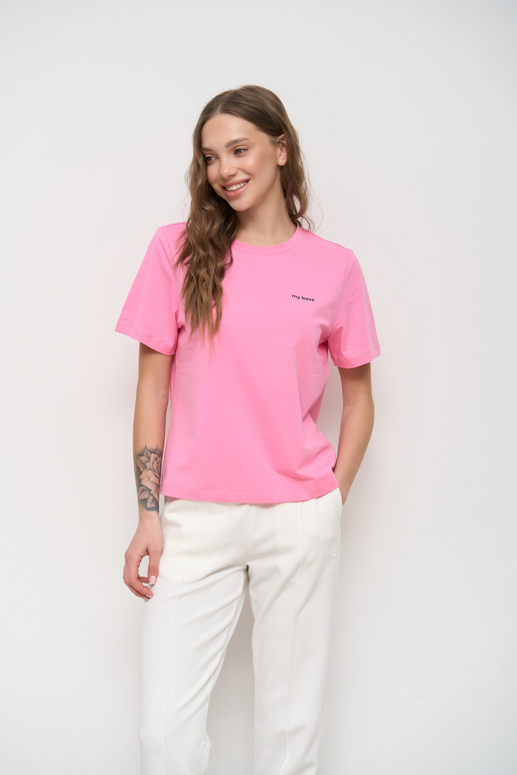 Pink Basic T-Shirt - SOLMAR