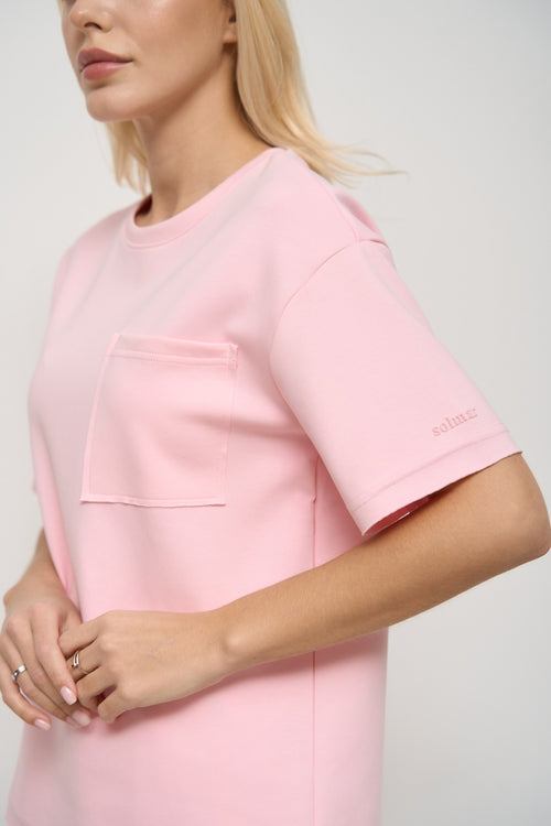 Pink T-Shirt with Pocket - SOLMAR