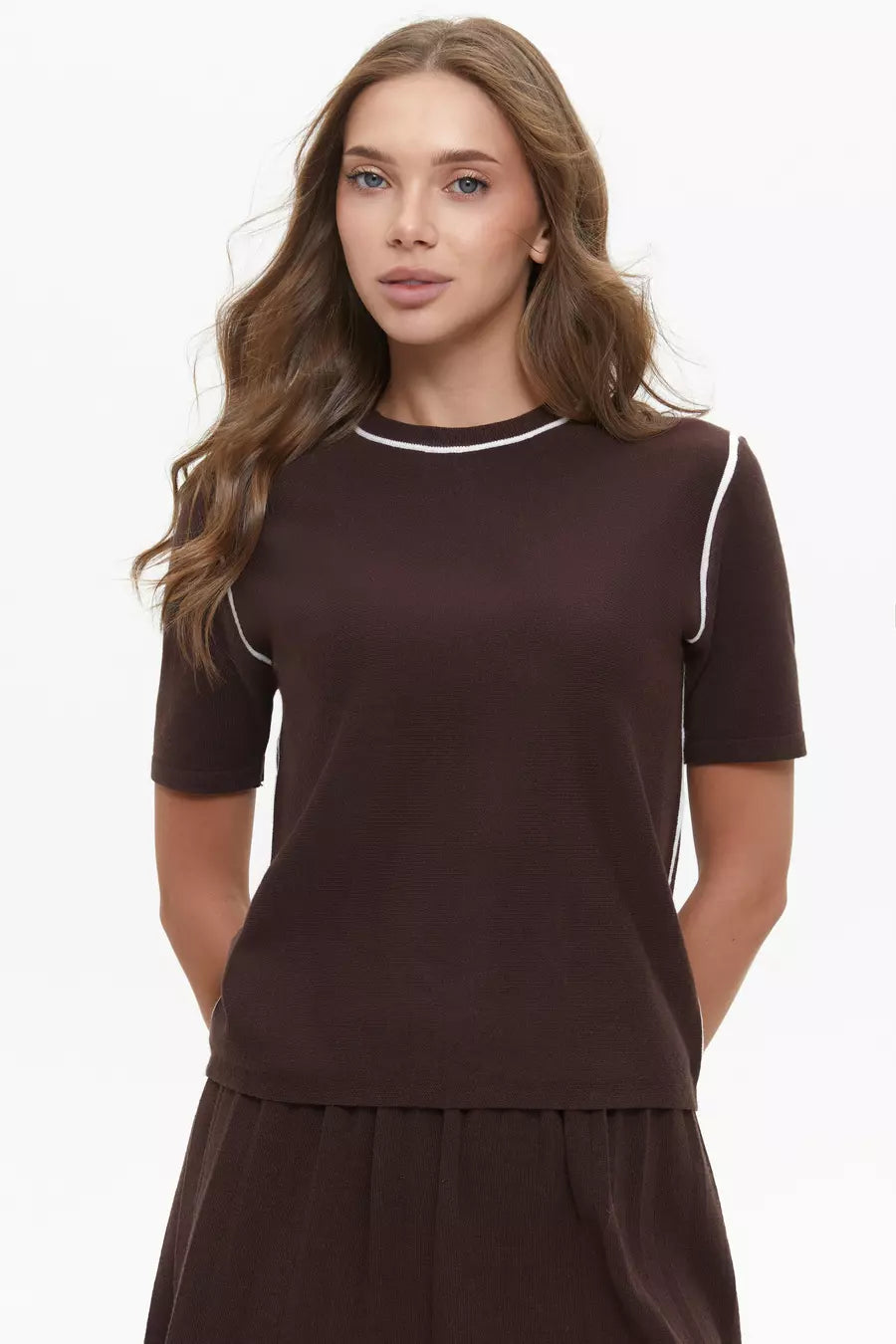 Brown Striped jumper