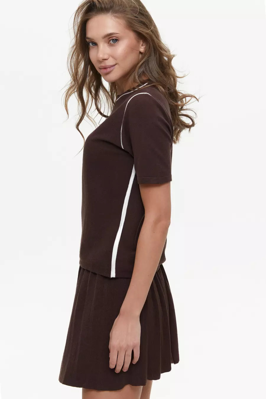 Brown Striped jumper