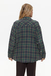 Green Large Check Shirt