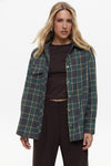 Green Large Check Shirt