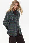Green Large Check Shirt