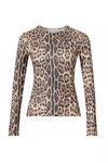 Animal Print Long Sleeve Top