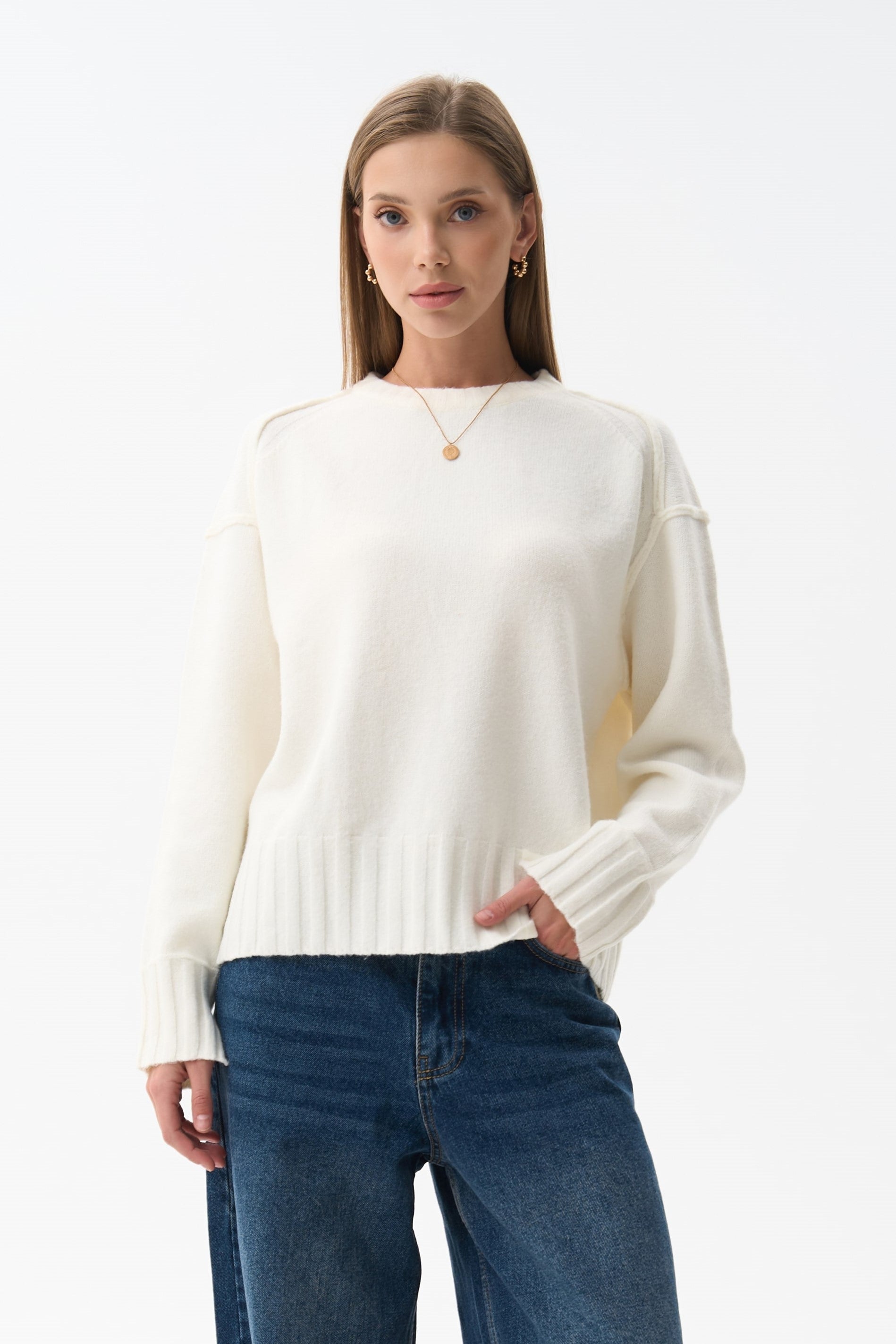 Milk sweater