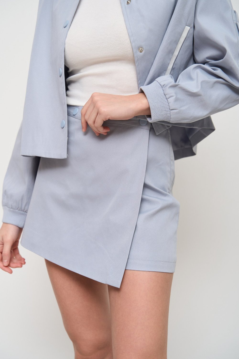 Grey Skirt - SOLMAR