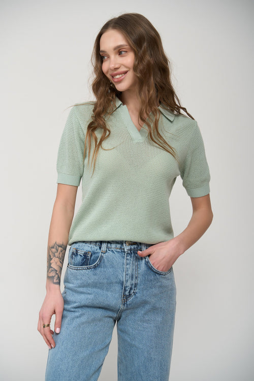 Green Polo Shirt - SOLMAR