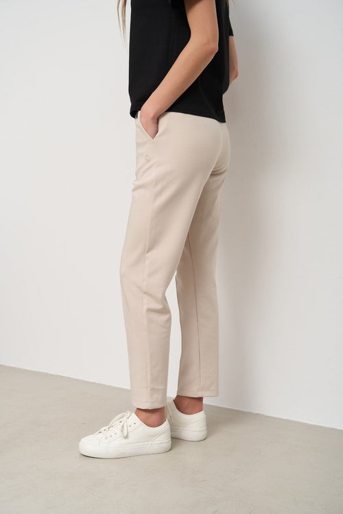 Classic Beige Pants - SOLMAR