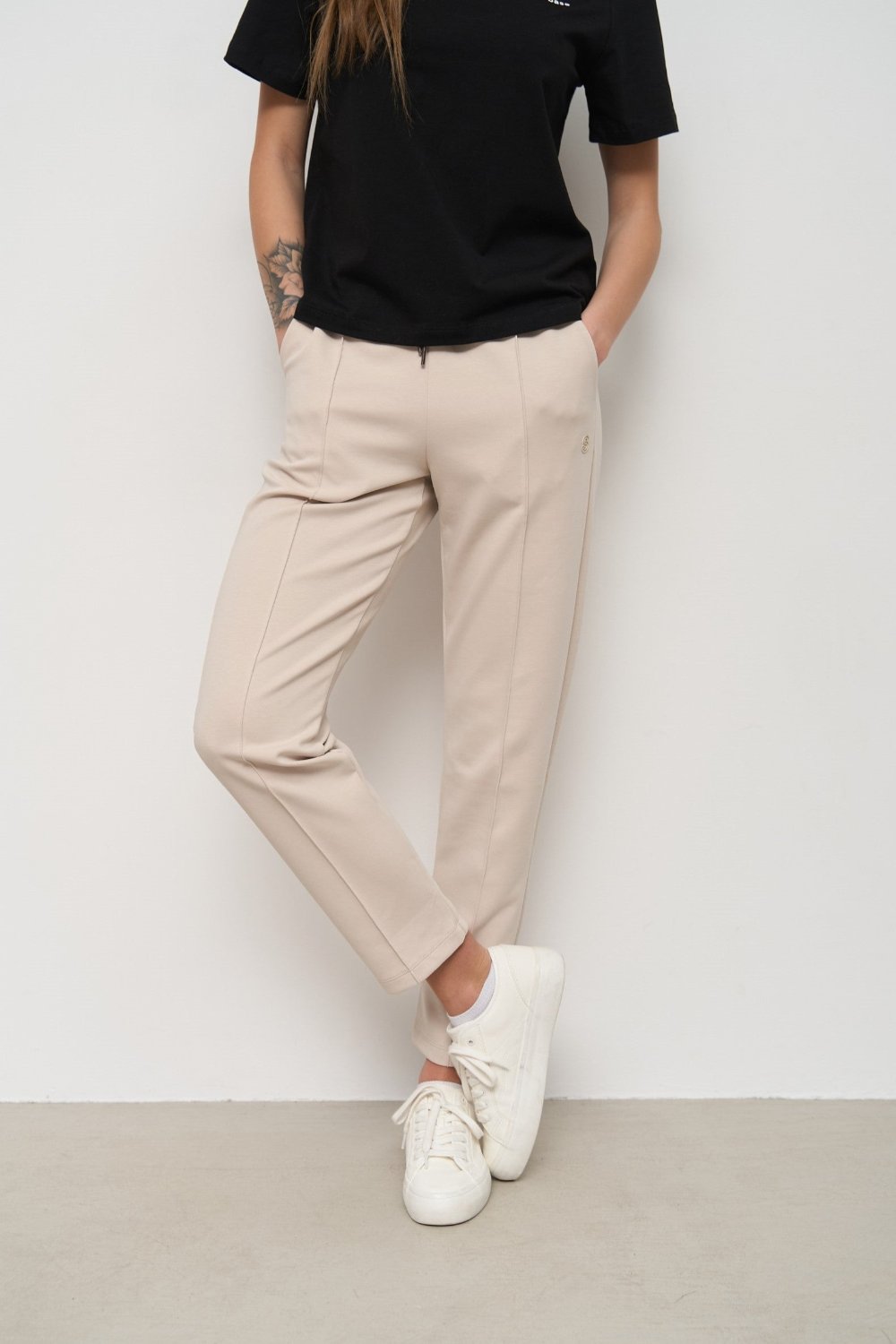 Classic Beige Pants - SOLMAR