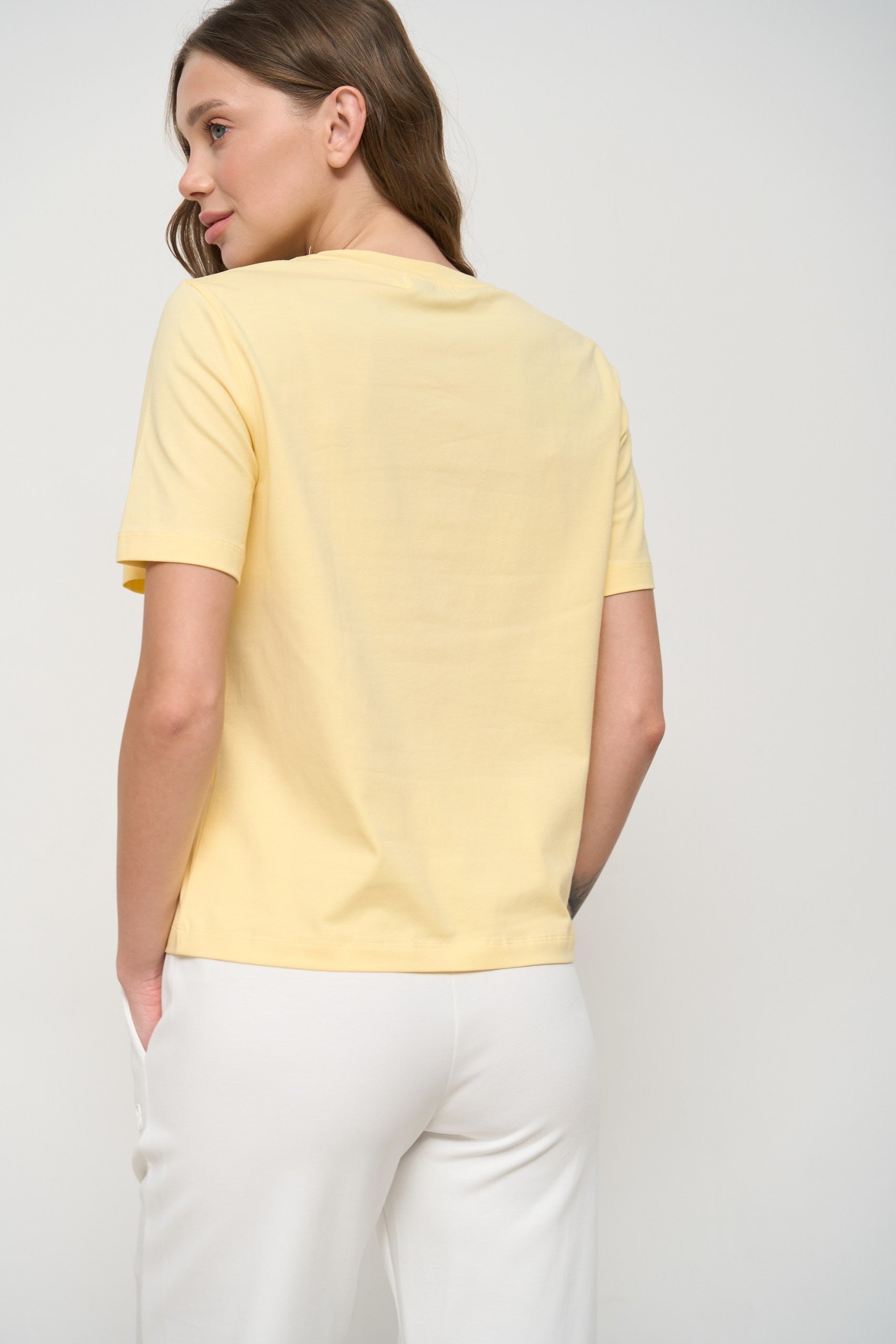 Yellow Basic T-Shirt - SOLMAR