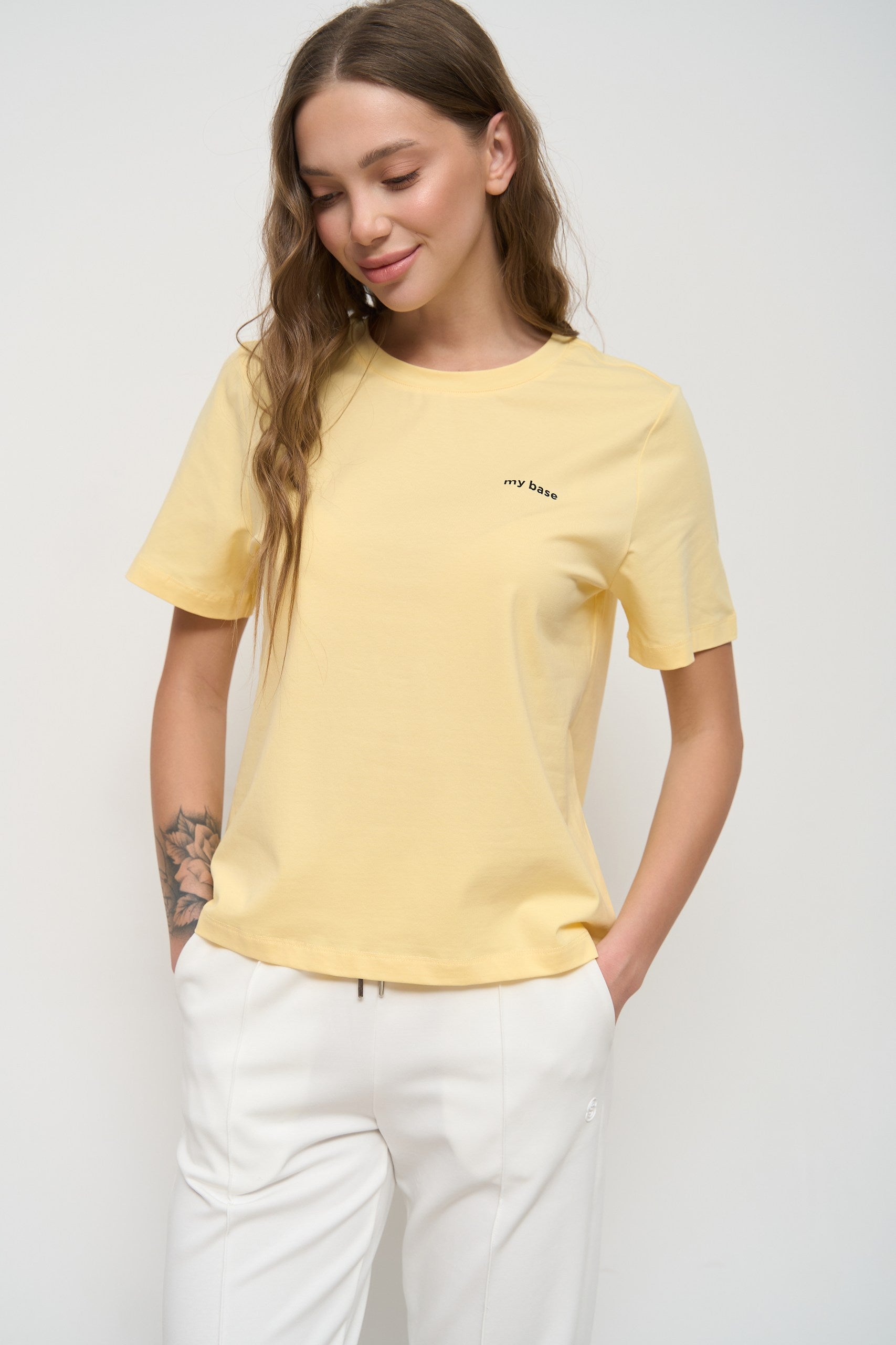 Yellow Basic T-Shirt - SOLMAR