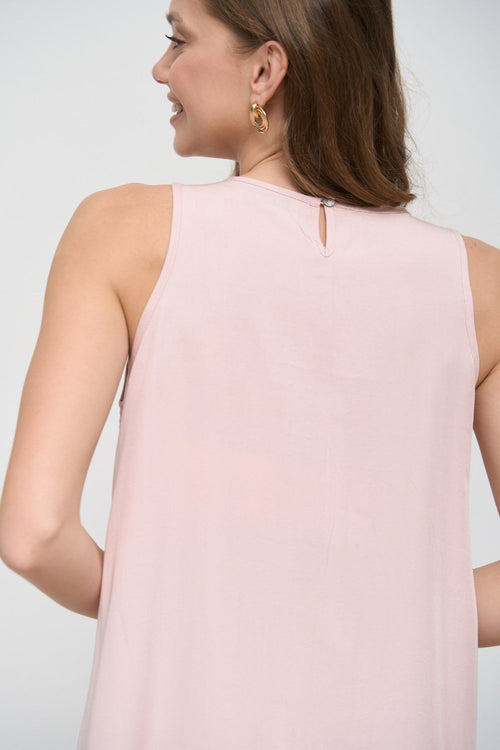 Pink Dress with Pockets - SOLMAR