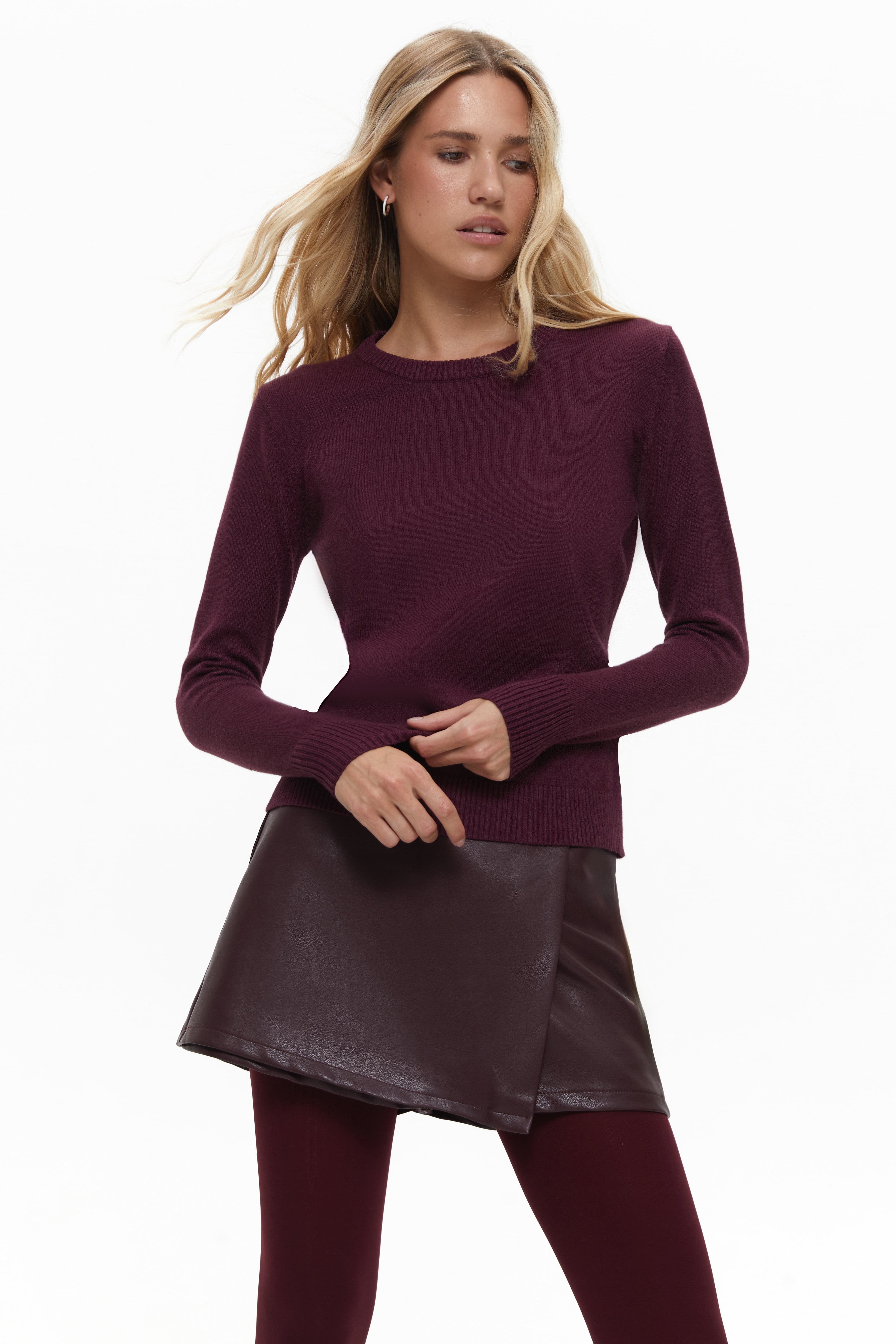 Purple Classic Jumper