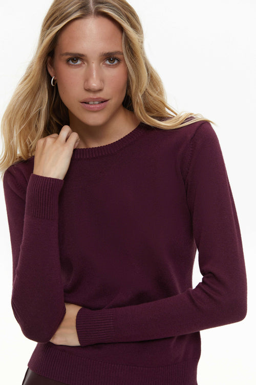 Purple Classic Jumper