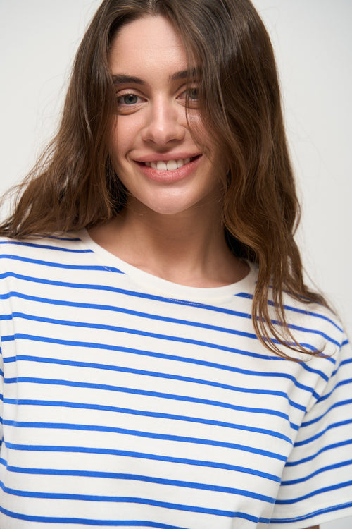 Blue Striped T-Shirt - SOLMAR