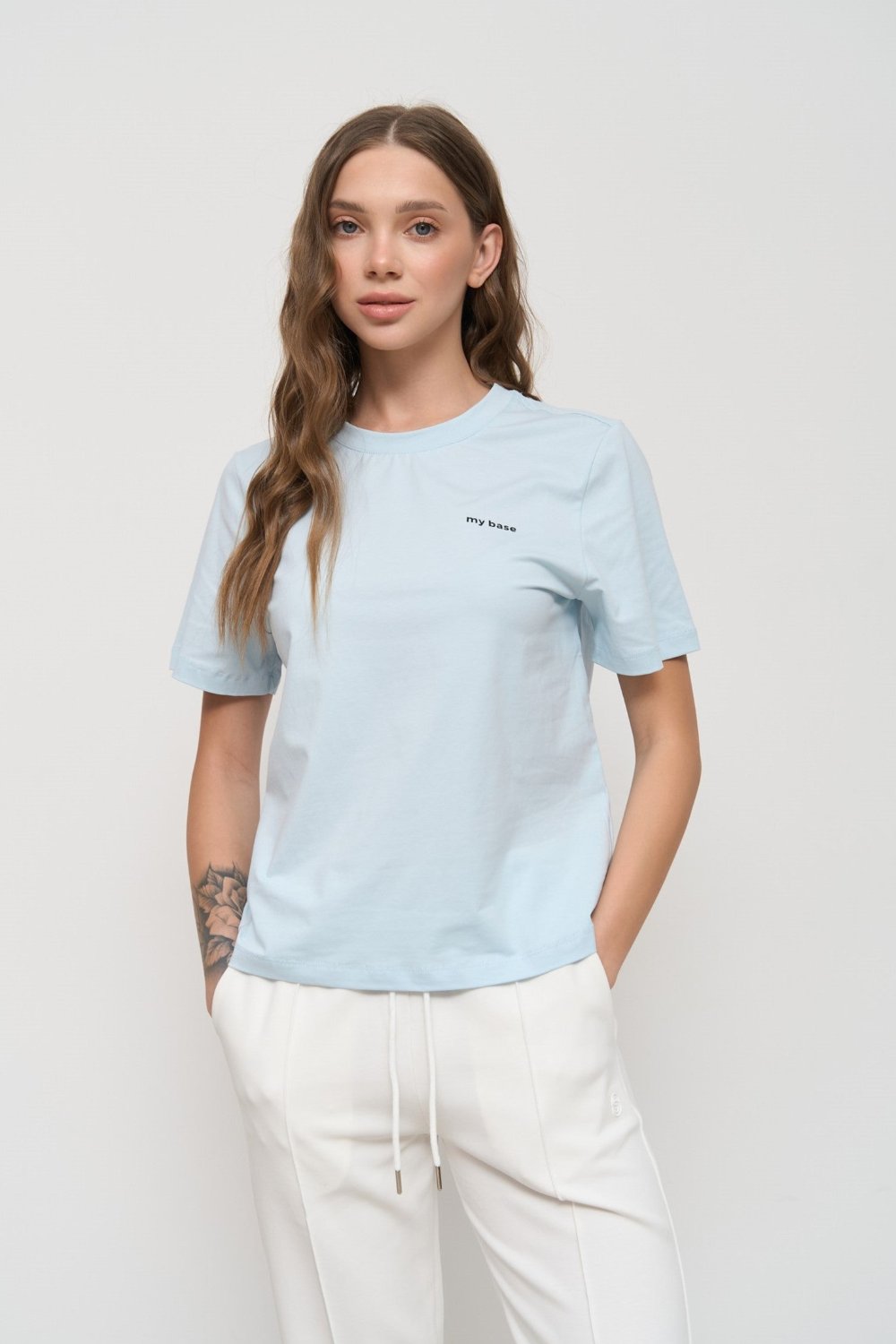 Blue Basic T-Shirt - SOLMAR