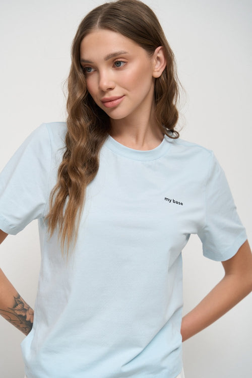 Blue Basic T-Shirt - SOLMAR