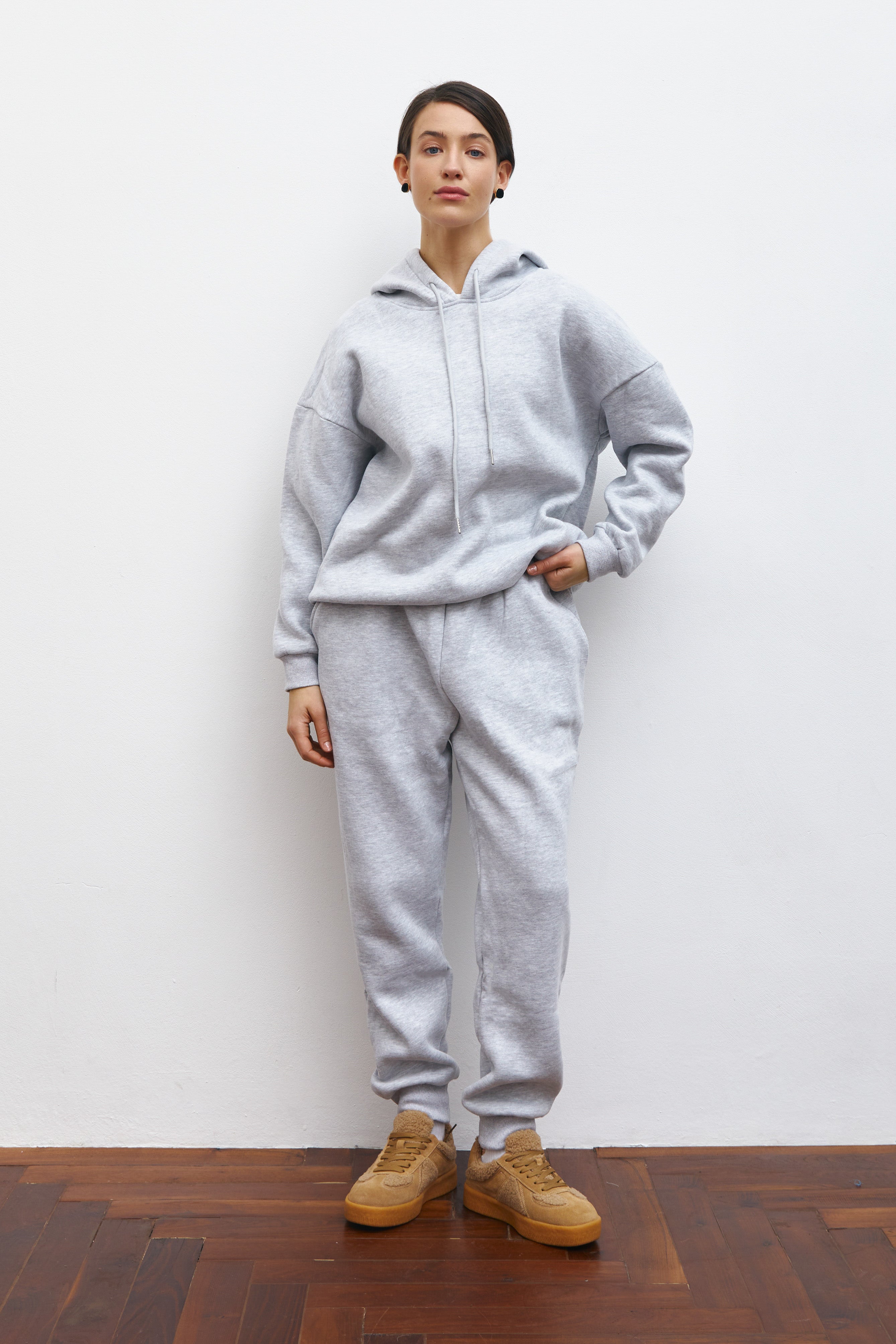 Grey sports hoodie — SOLMAR