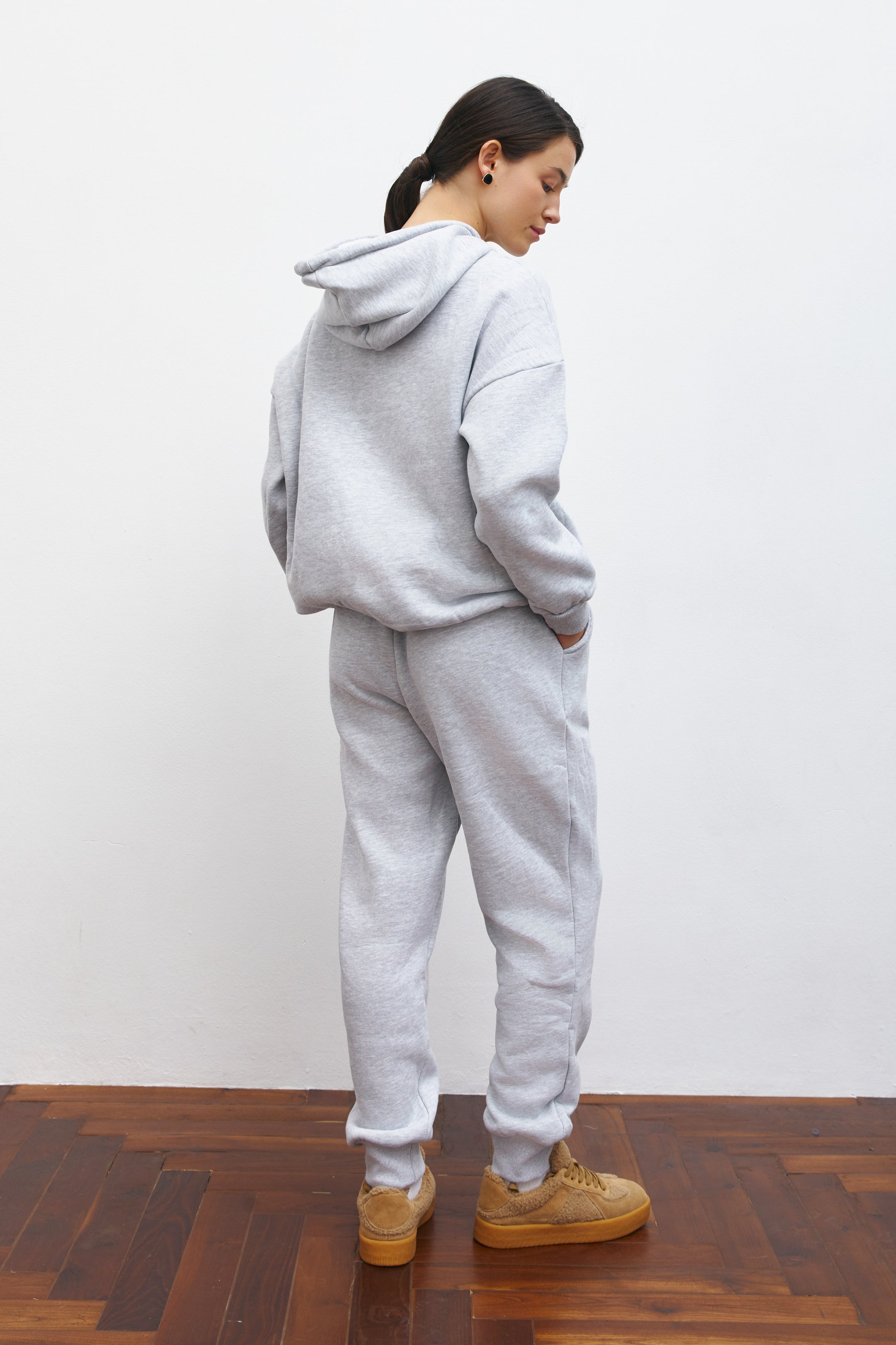 Grey sports pants - SOLMAR