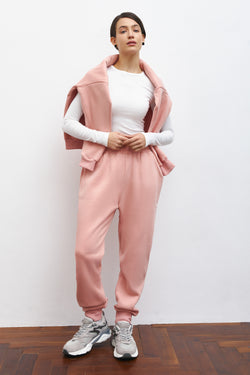 Pink sports pants