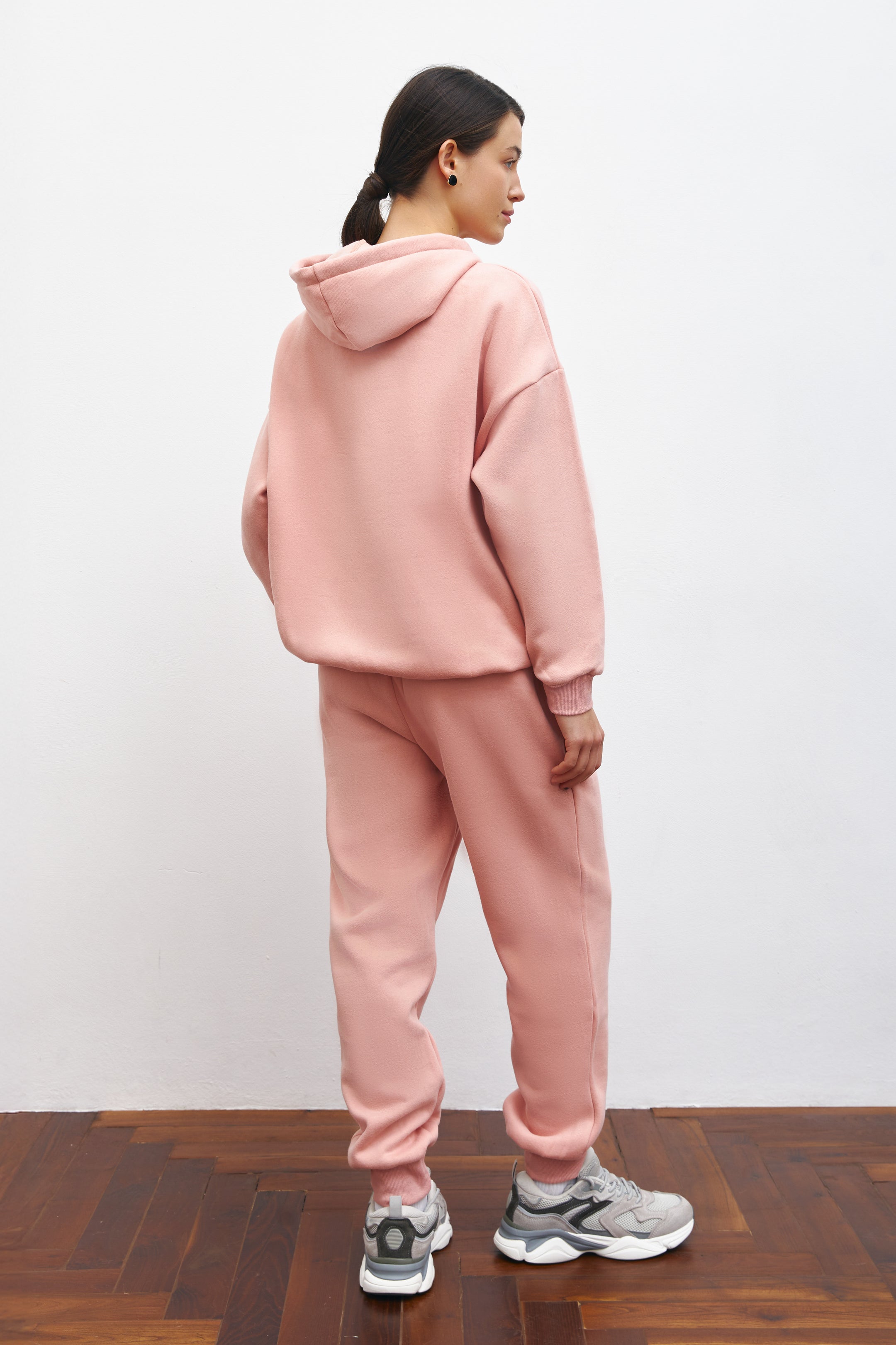 Pink sports hoodie - SOLMAR