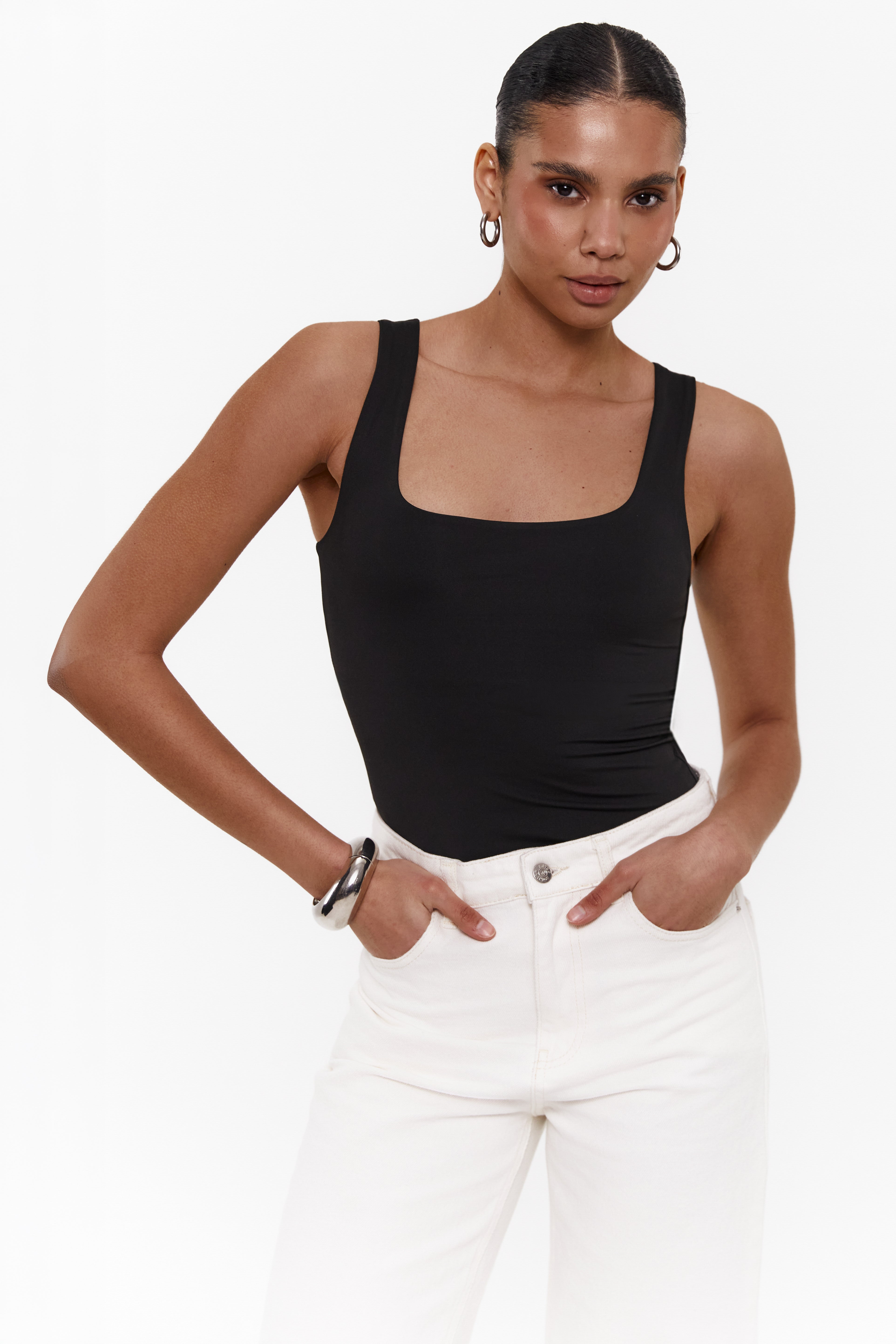 Basic tank top, Black