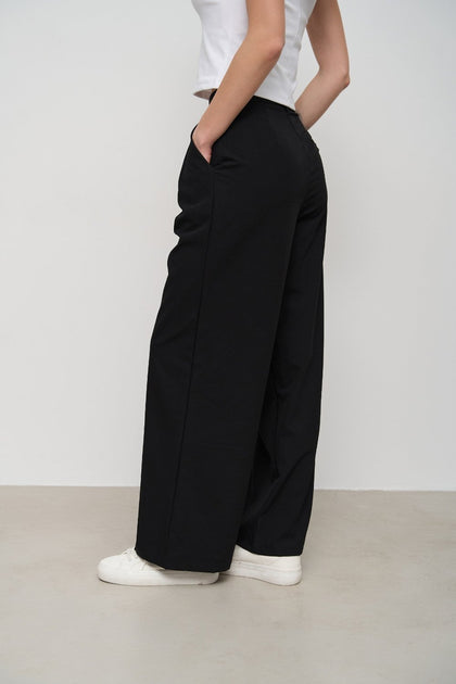 Classic pants color black - SOLMAR