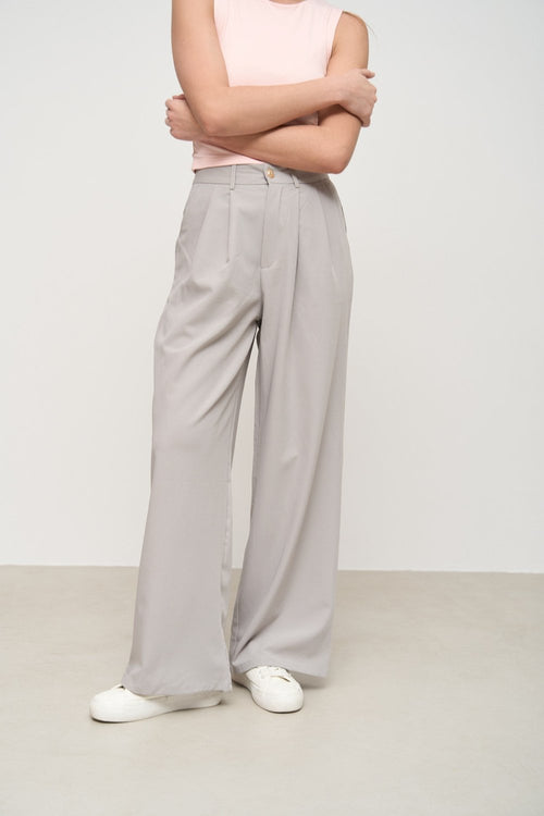 Classic pants color grey - SOLMAR