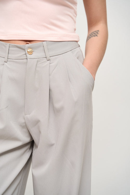 Classic pants color grey - SOLMAR