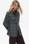 Green Large Check Shirt