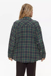 Green Large Check Shirt