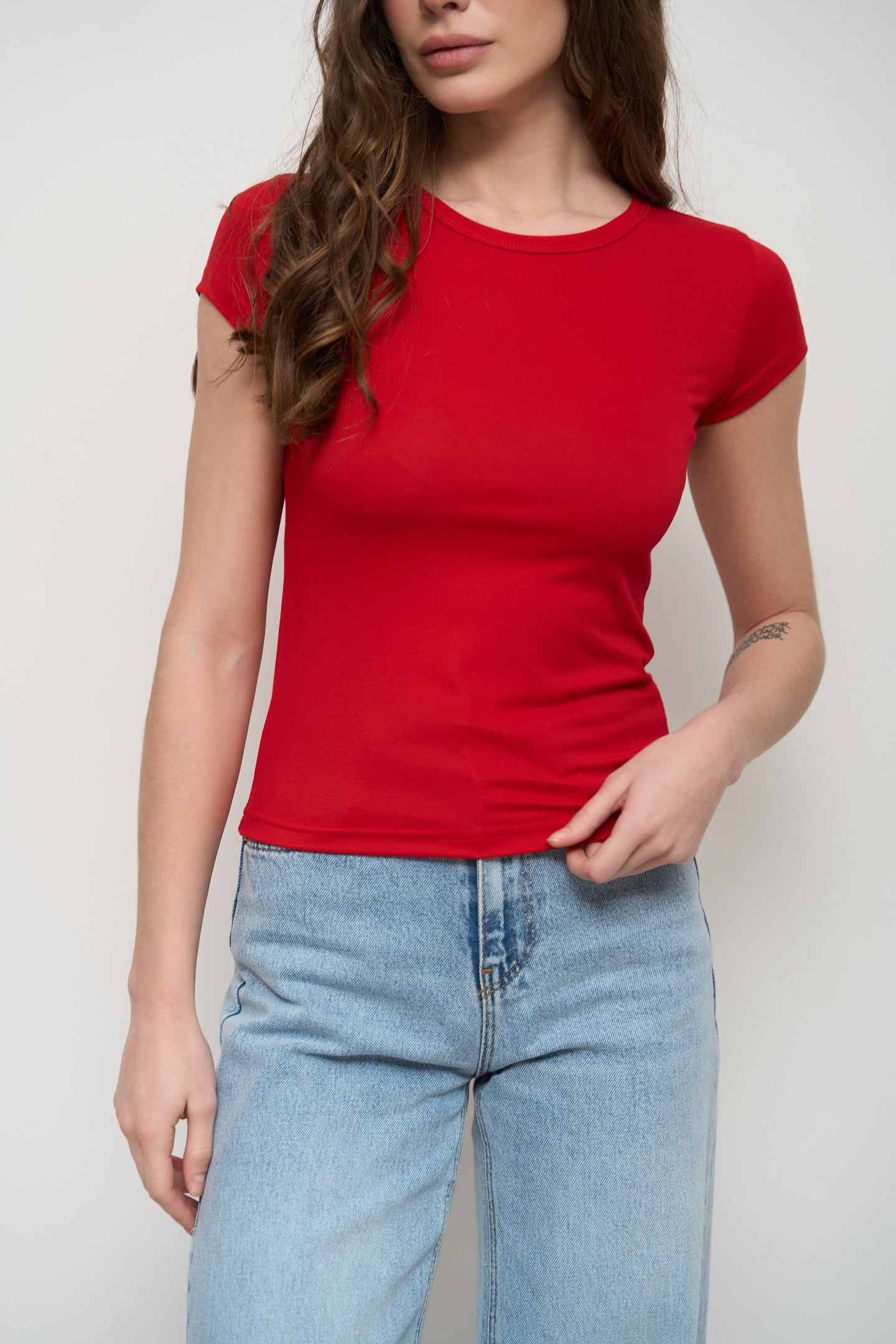 Red Slim Fit T-Shirt - SOLMAR