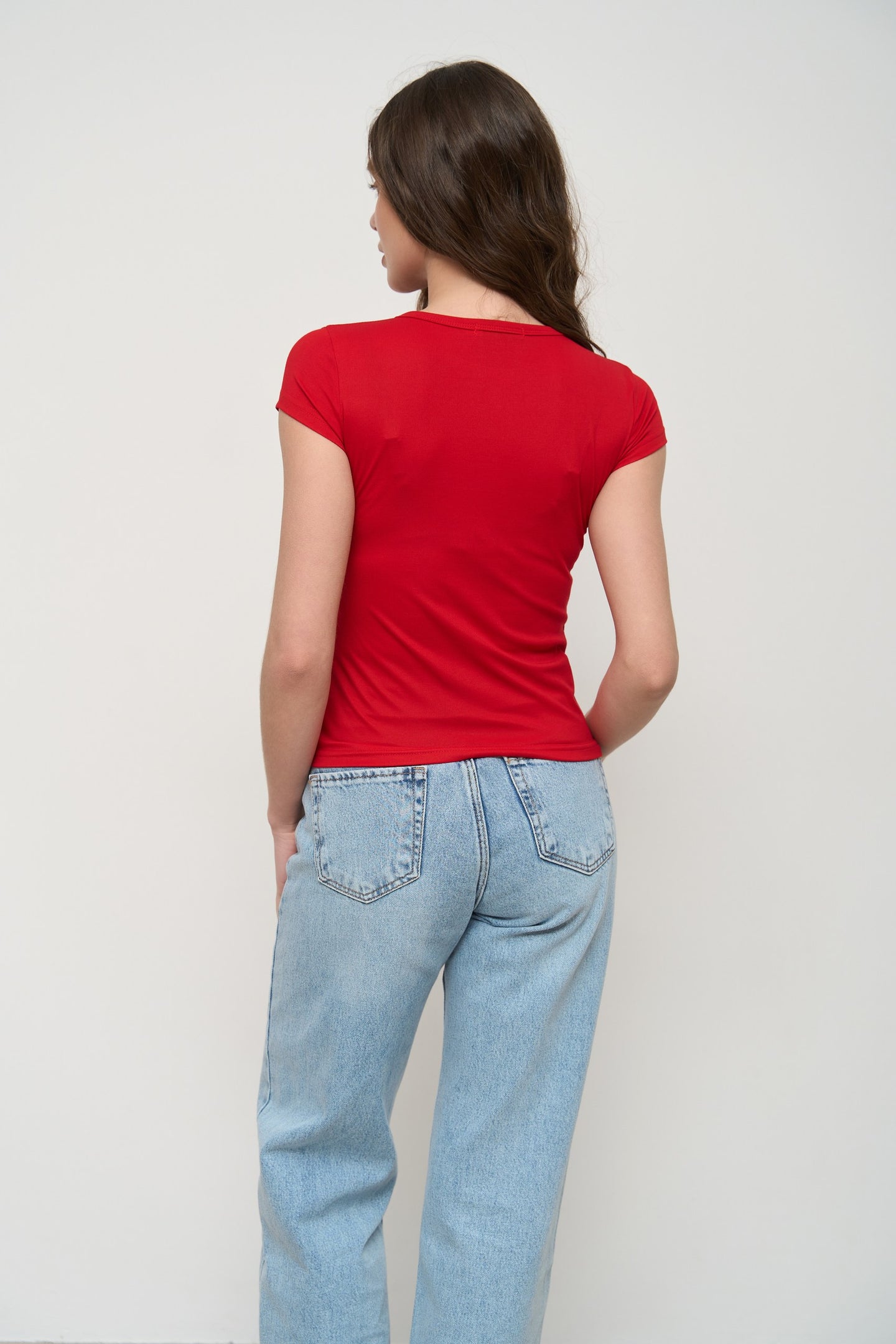 Red Slim Fit T-Shirt - SOLMAR