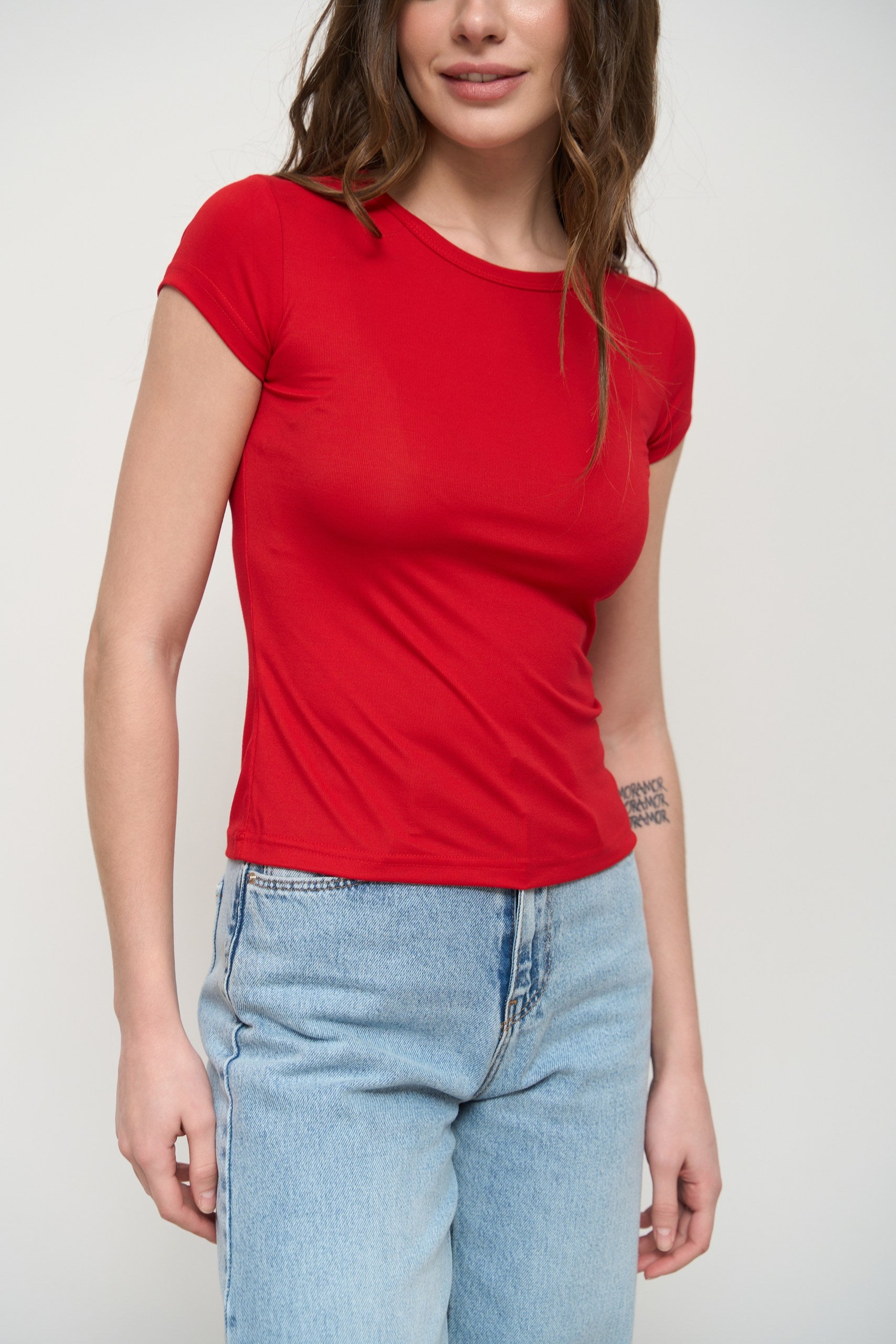 Red Slim Fit T-Shirt - SOLMAR