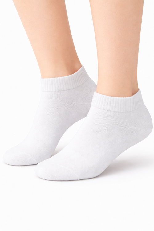 White short socks