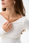 NEW White Basic Long Sleeve Top