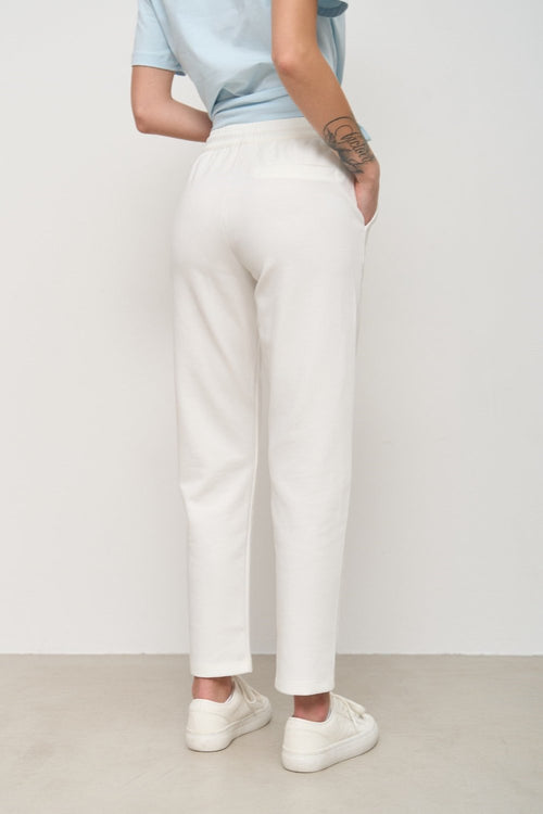 Classic White Pants - SOLMAR