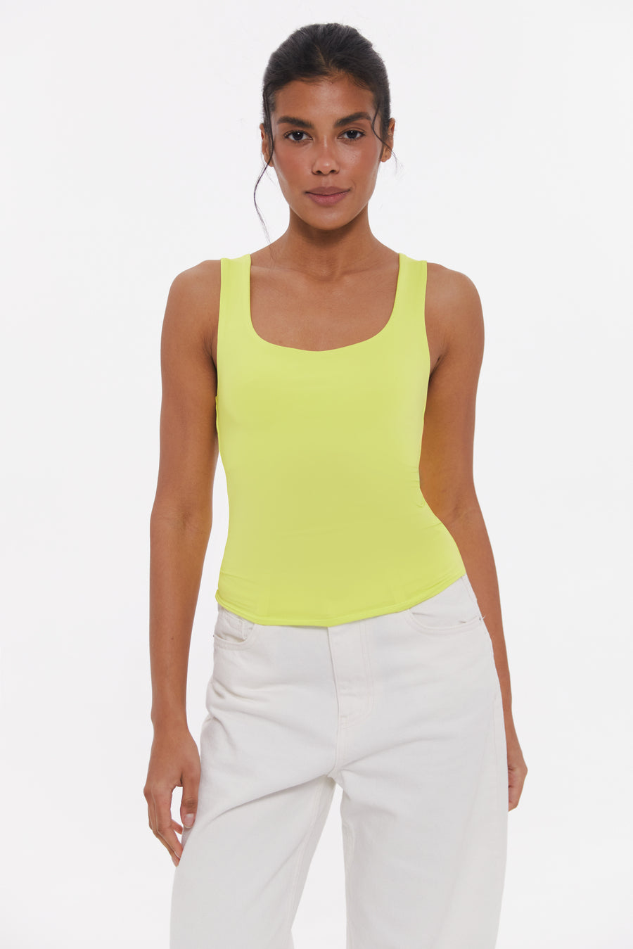 Basic tank top, Lemongrass