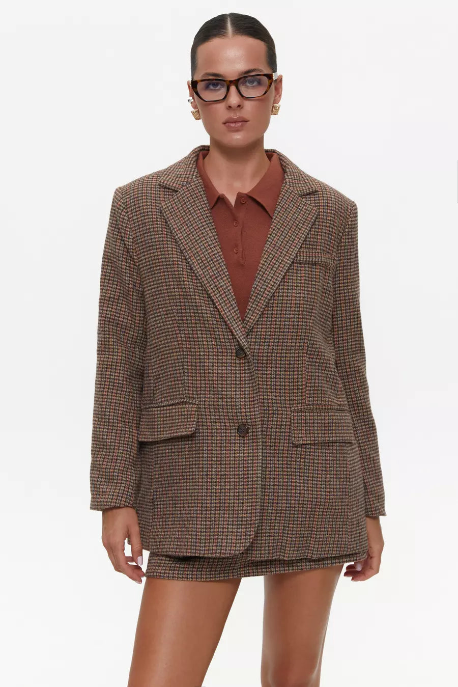 Brown Classic Check Jacket
